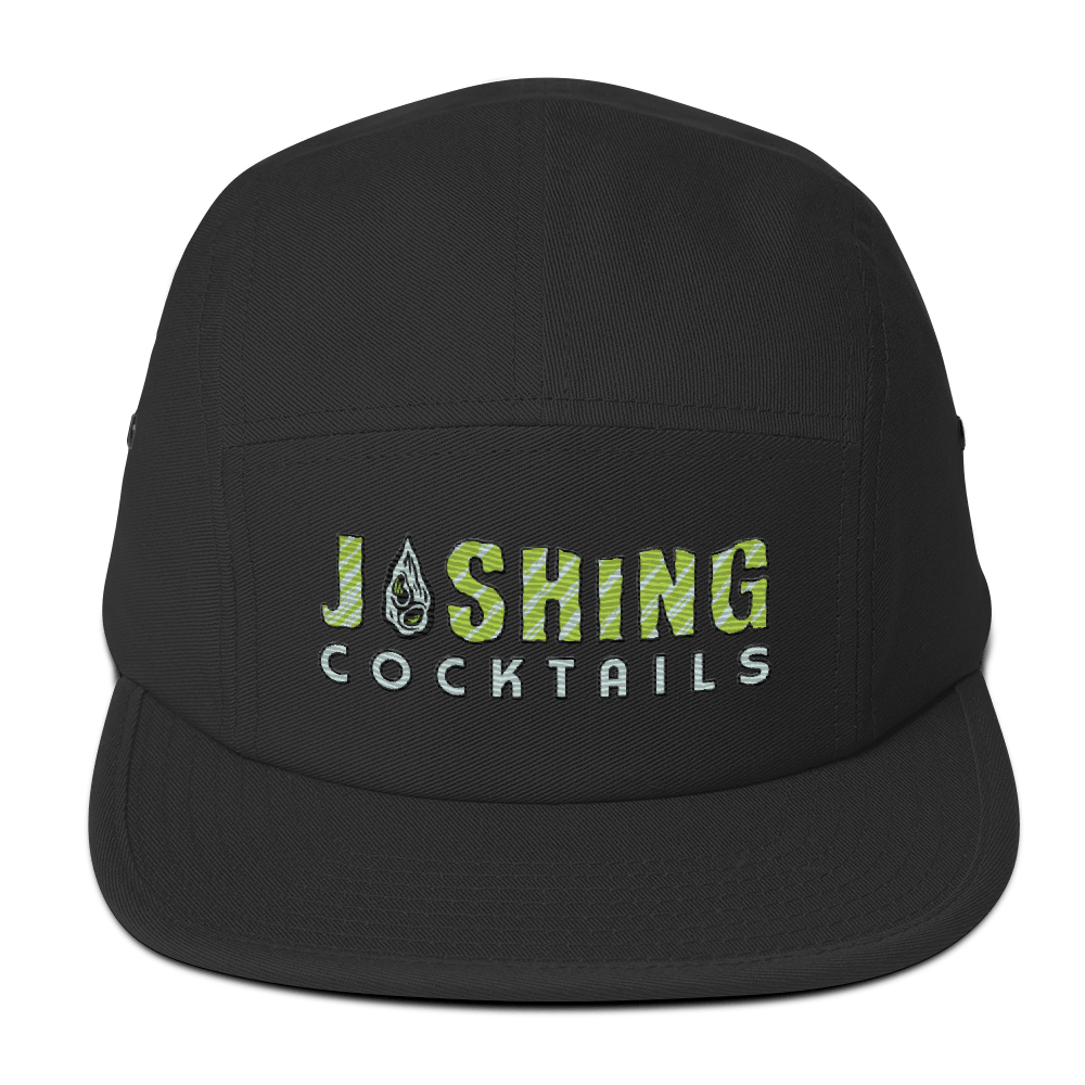 Joshing Cocktails Embroidered Five Panel Hat - Joshing™ Cocktails